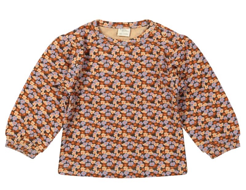 T-shirt Malin LS bloemenprint