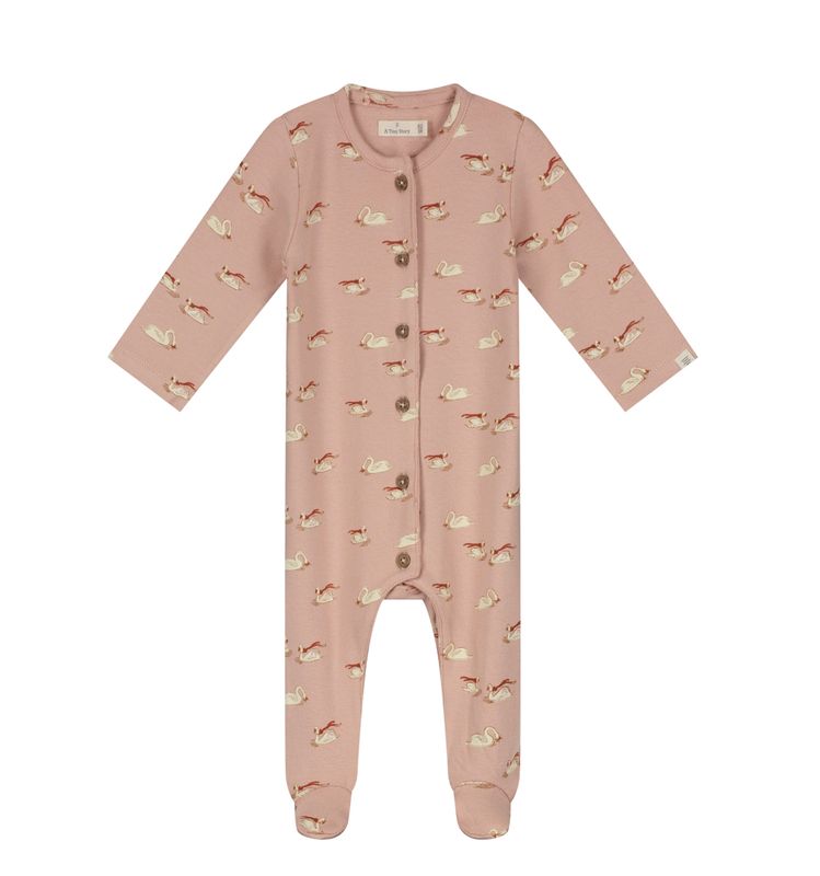 Baby Suit - Swan