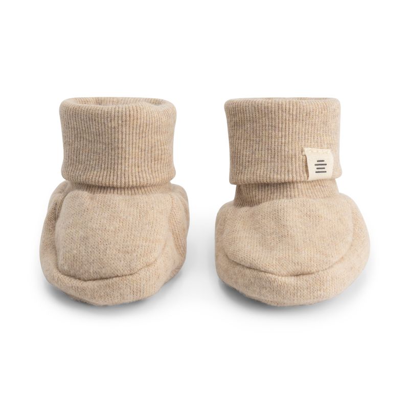 Baby Slippers - Beige melange