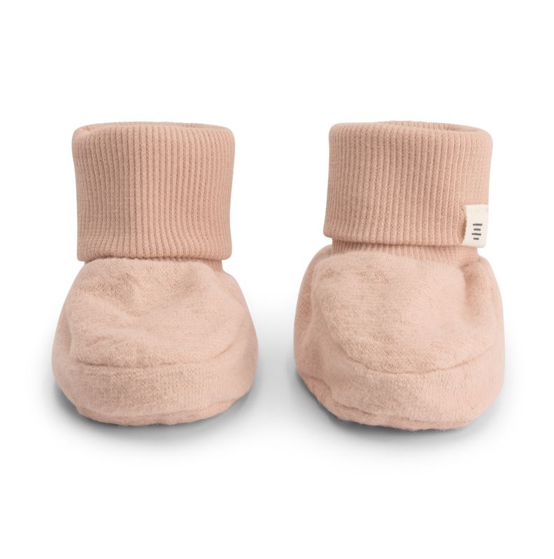 Baby Slippers - Old Pink