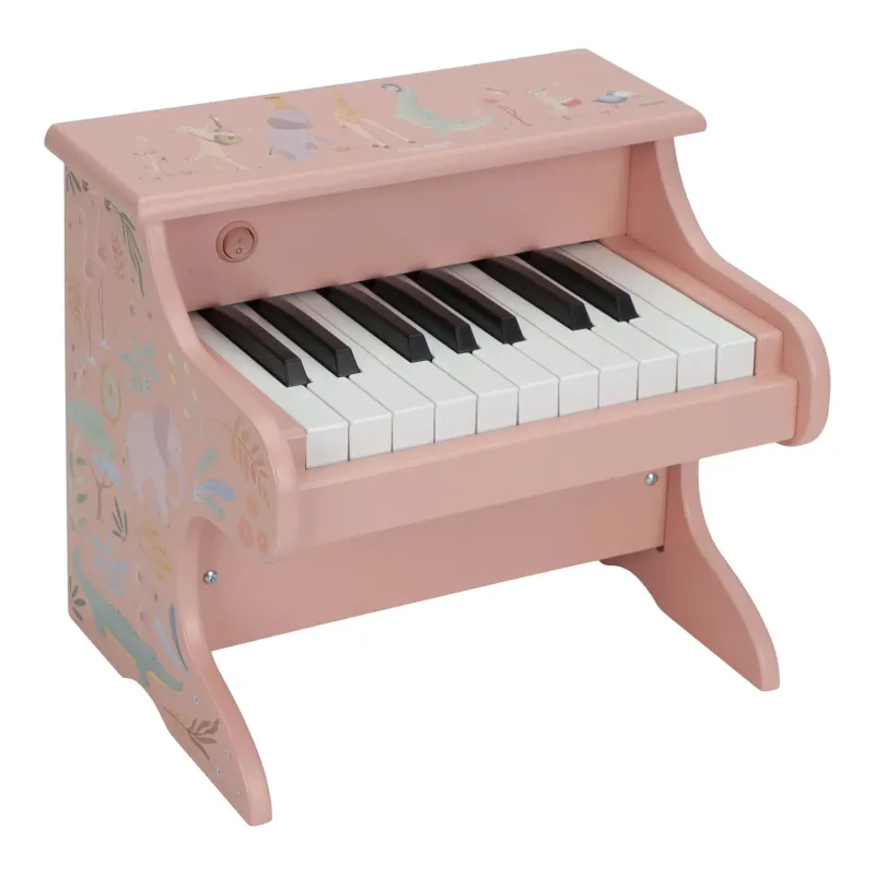 Houten piano - Roze - Safari Friends