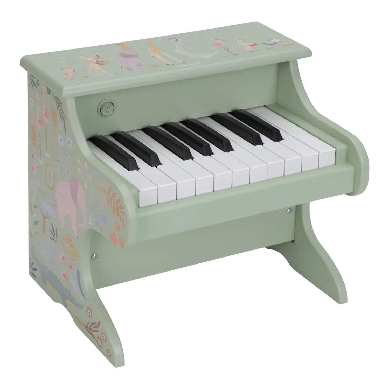 Houten piano - Groen - Safari Friends