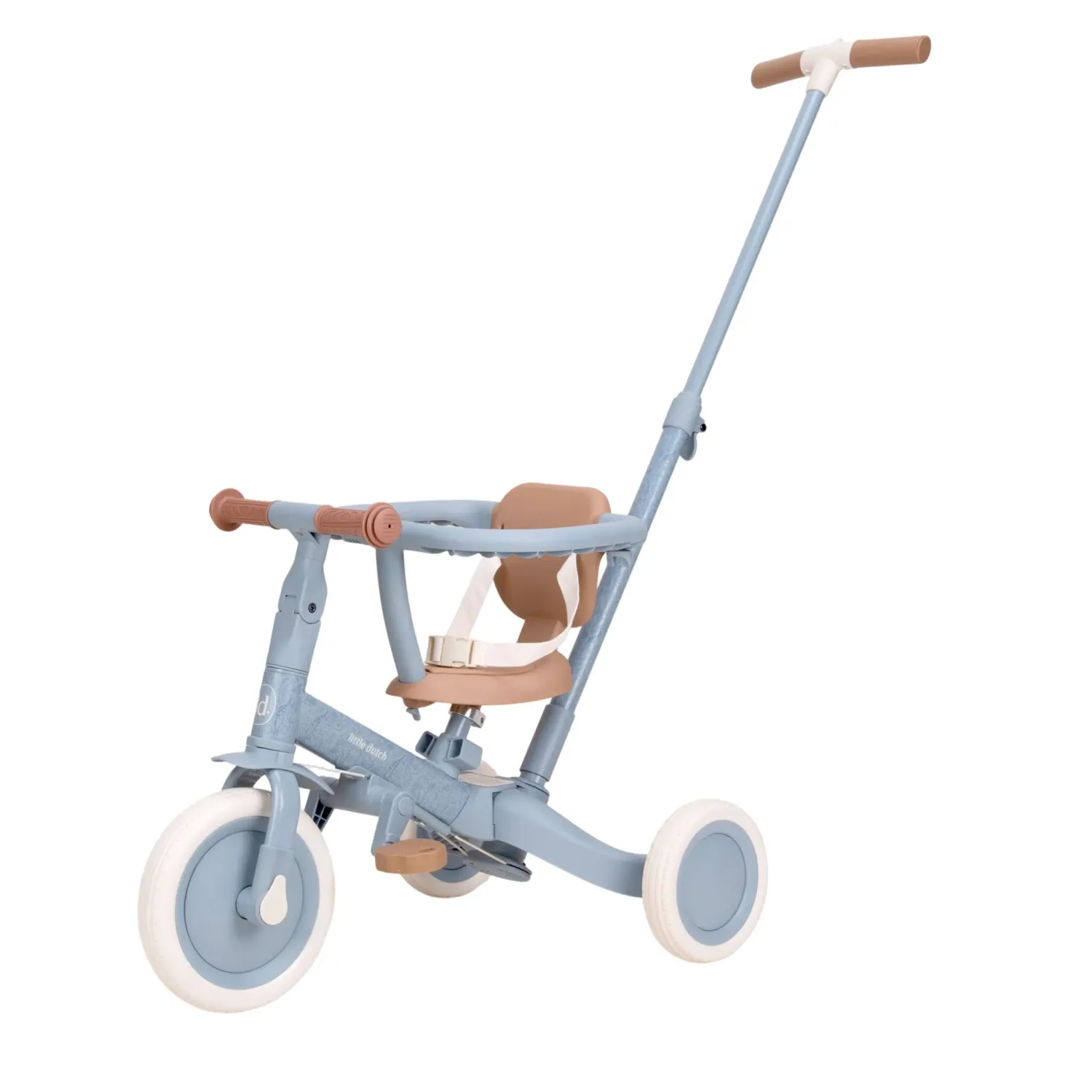 4 in 1 driewieler - Blauw