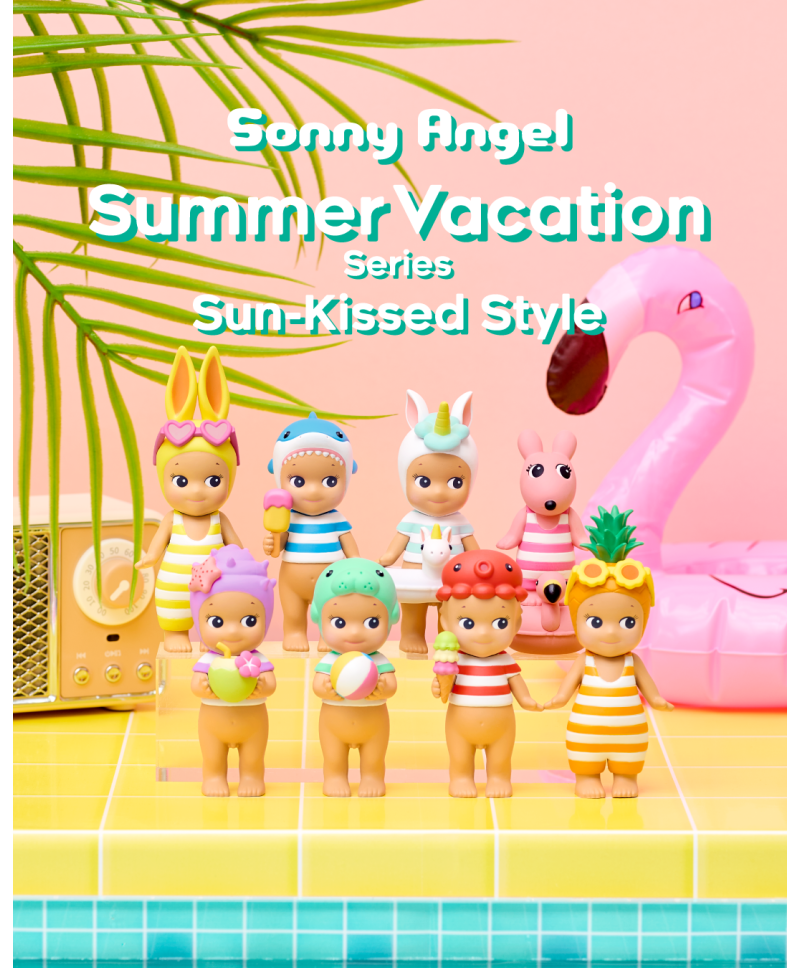 Sonny Angel figuurtje van de Summer Vacation serie (Sun-Kissed Style)
