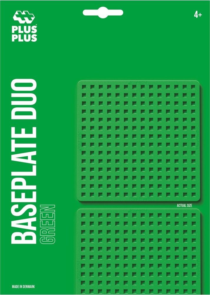 Bouwplaat groen - 2 Pcs