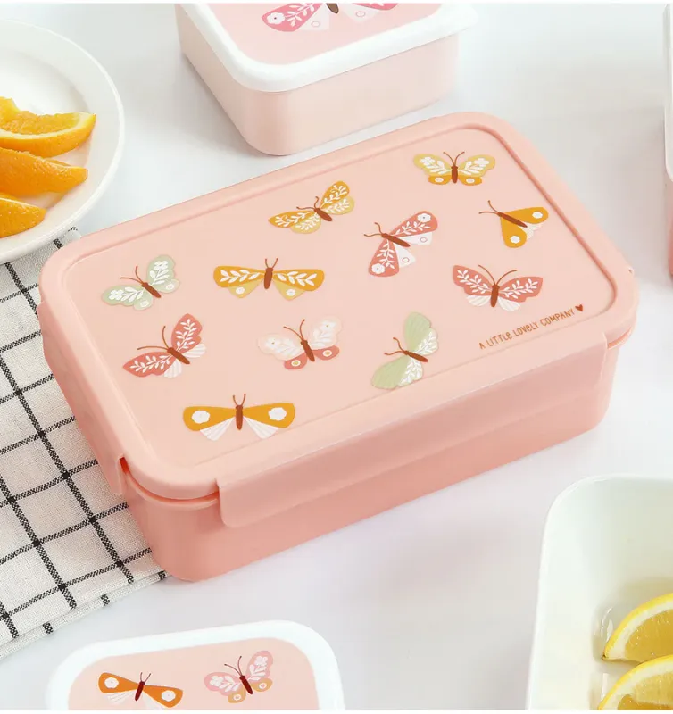 Bento Lunch Box - Vlinders