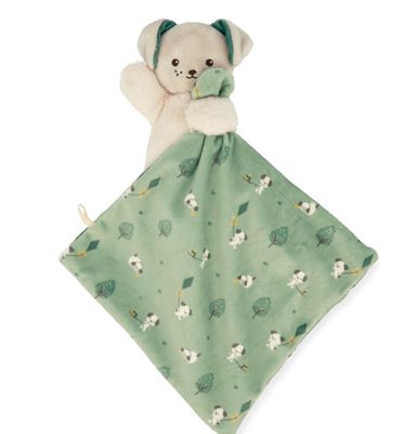 Knuffeldoek Hond - Groen