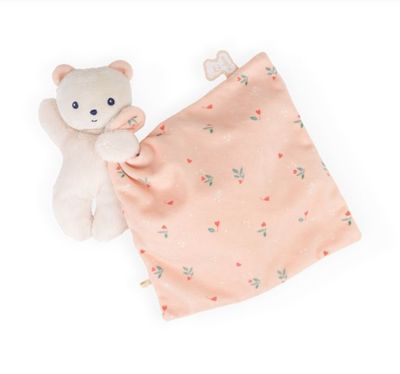 Knuffeldoek Beer - Roos