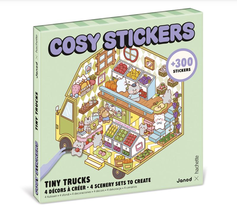 Cosy Stickers - Tiny Trucks