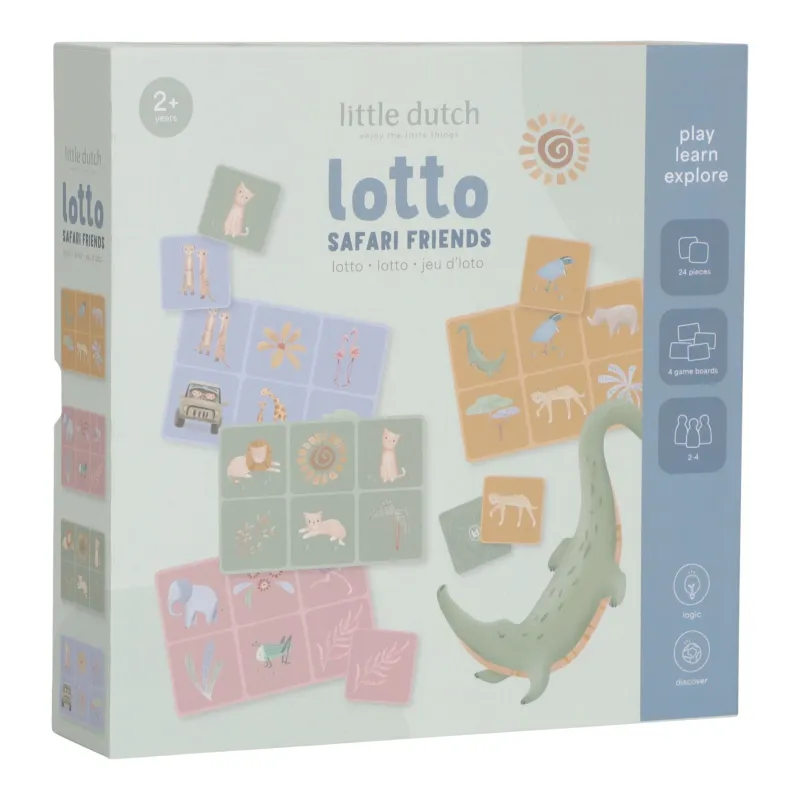 Lotto spel - Safari Friends