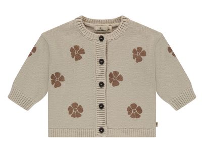 Gebreid Gillet met Bloemen