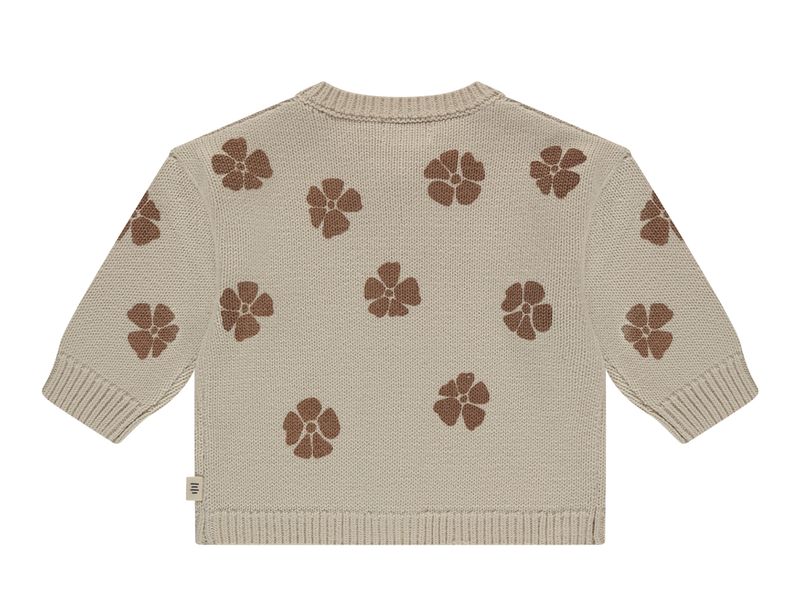 Gebreid Gillet met Bloemen