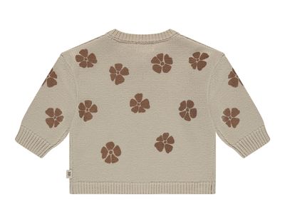 Gebreid Gillet met Bloemen