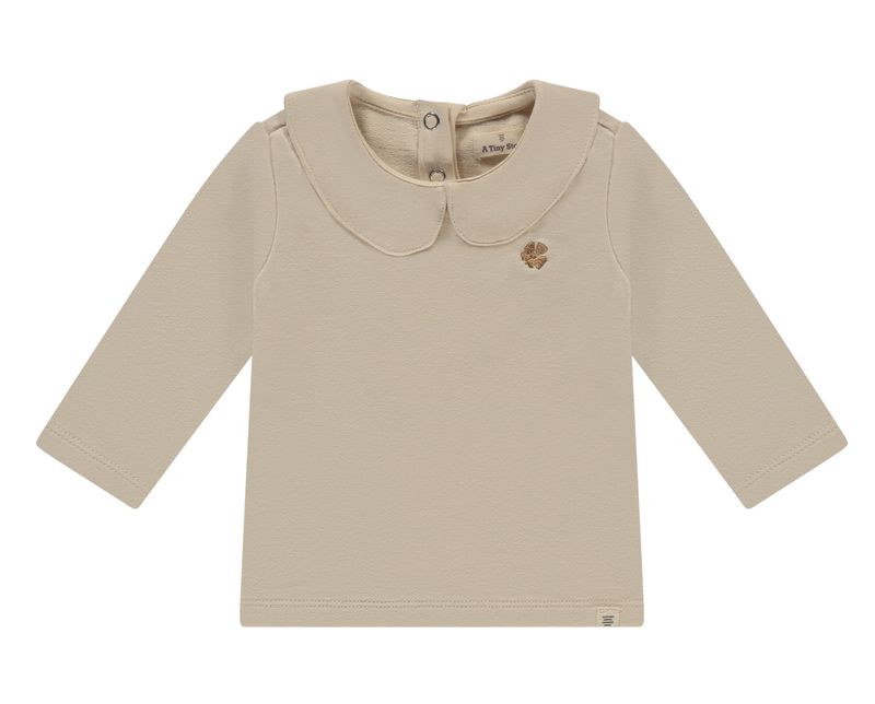 Babyset – Bloemenbroekje & Shirt met Kraag