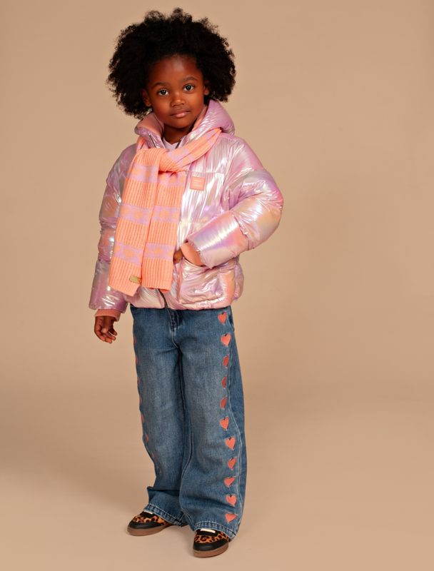 Gewatteerde winterjas Metallic – Candy