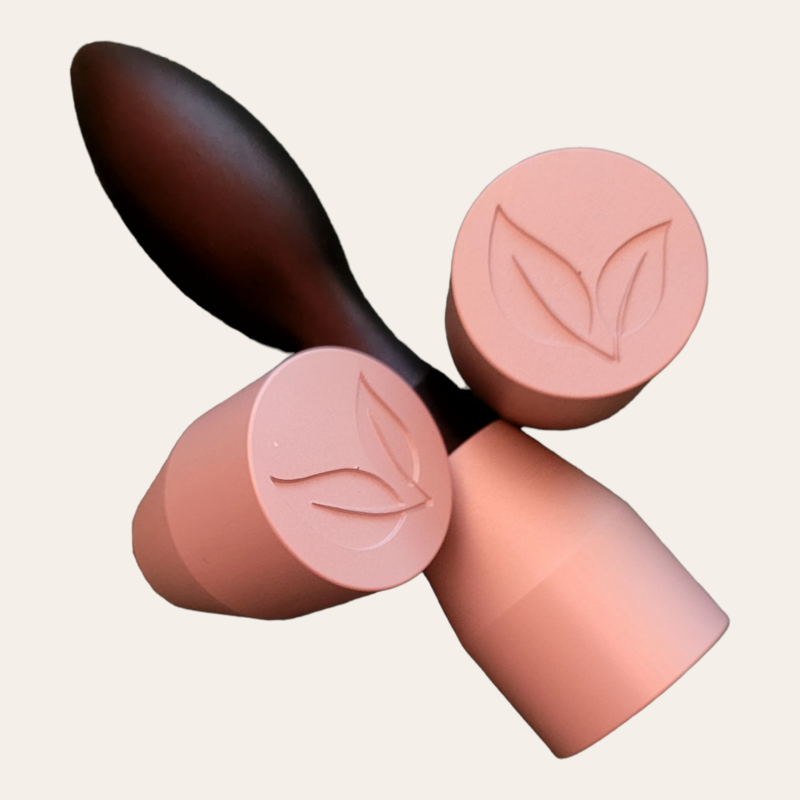 Schokoladestempel   Motiv rund Vegan 30 mm