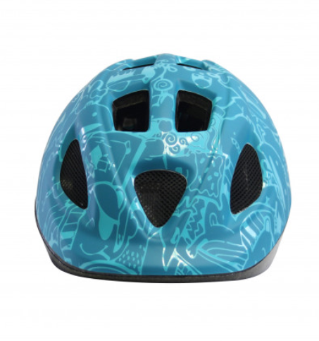 Helm kleuter Happy Blauw XS 46-53cm