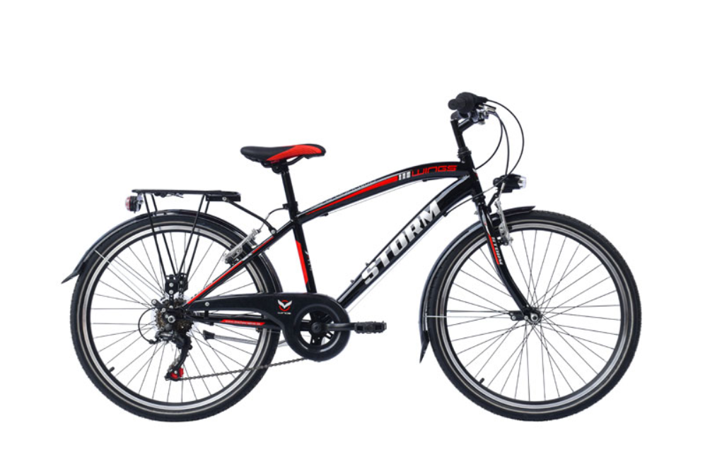 Jongensfiets Storm 24&quot; met 6 versnellingen