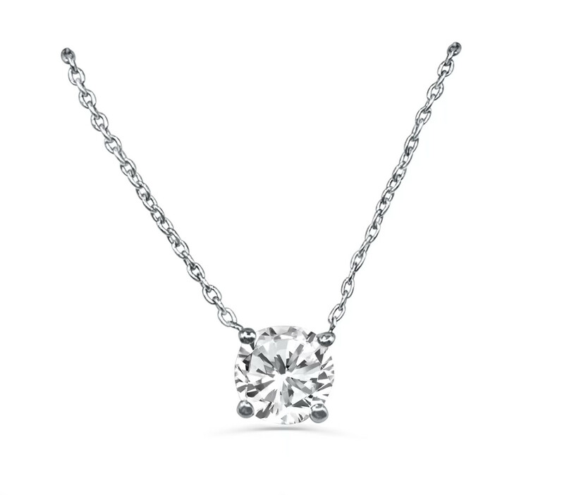 FOUR PRONG SOLITAIRE HANGER