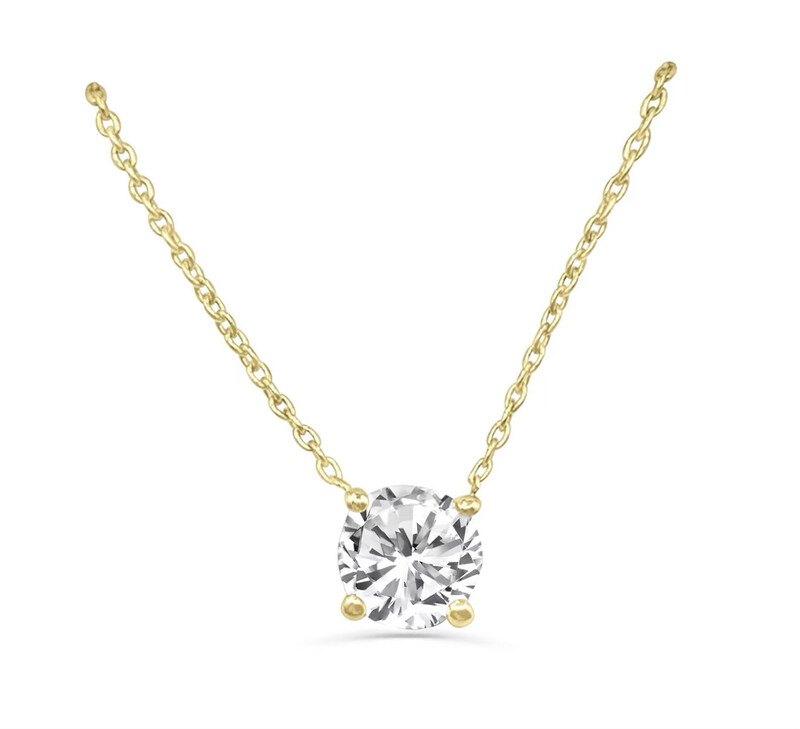 FOUR PRONG SOLITAIRE HANGER