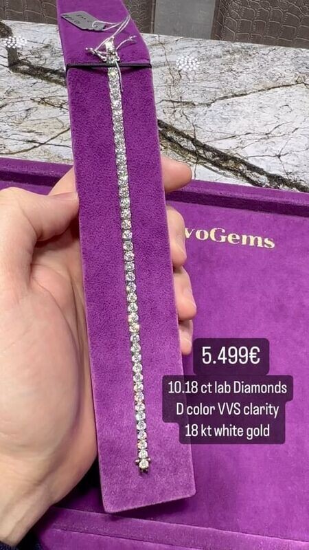 Tennis Bracelet 10.18ct