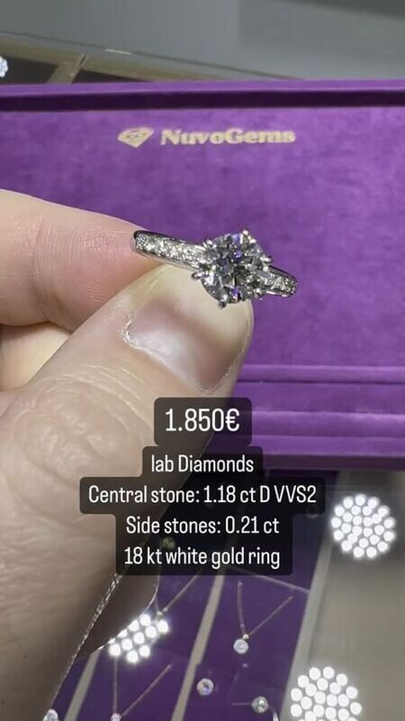 Round Cut Pavé 1.16ct