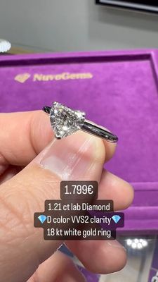 1.20ct Heart Shape Ring