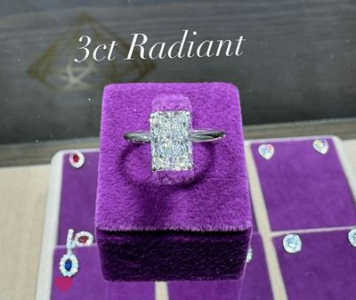 3ct Radiant Cut
