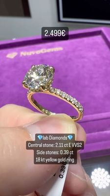 2ct Round Cut Pavé Hidden Halo