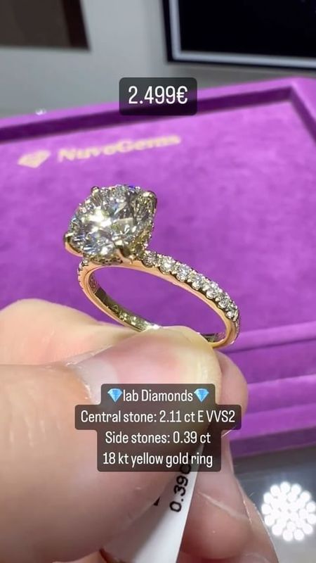 2ct Round Cut Pavé Hidden Halo