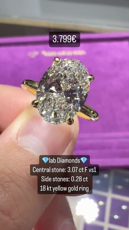 3ct Oval Solitaire 3ct Oval Solitaire