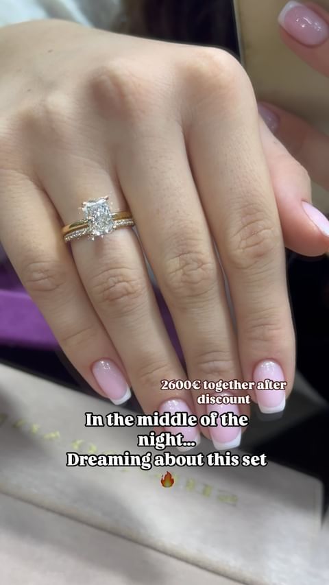 Radiant Cut Set 2.00ct