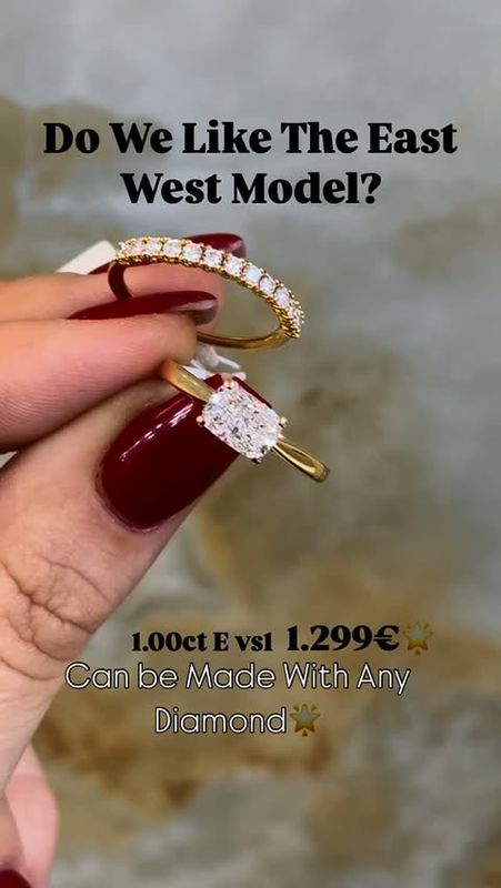 Radiant Cut 1.00ct East West