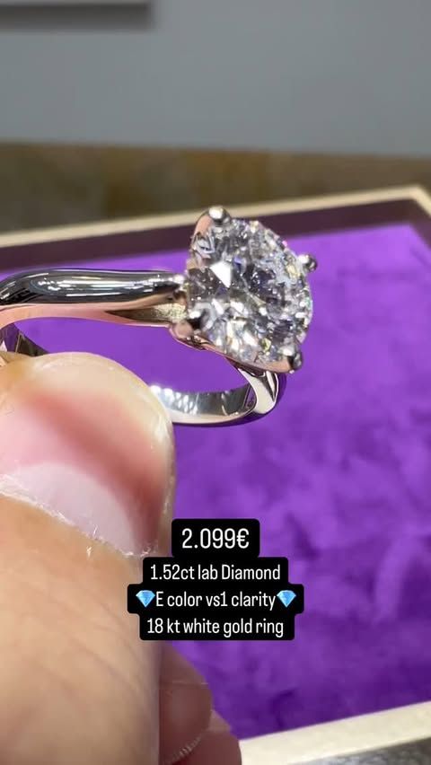 Round Cut 1.5ct cathedral