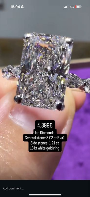 3.00 Radiant Cut Ring Marquise Band