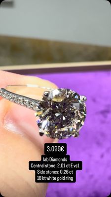 2ct Round Cut Pave Ring 2ct Round Cut Pave Ring