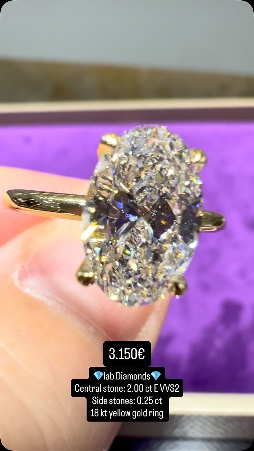 Oval 2ct Hidden Halo Oval 2ct Hidden Halo