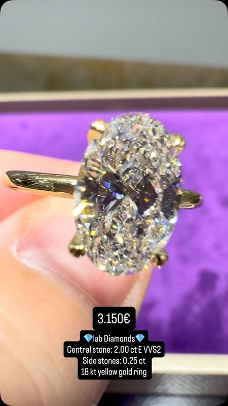 Oval 2ct Hidden Halo