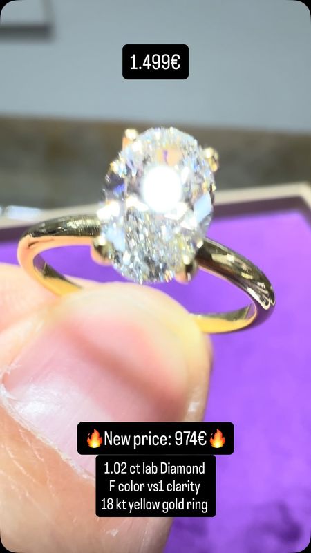 1ct Oval Classic (F Vs)