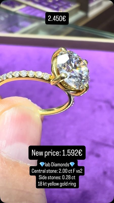 2ct Round Cut Pave Ring (F Vs) 2ct Round Cut Pave Ring (F Vs)