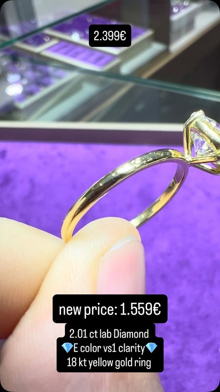 2.01 Ct Oval Solitaire (E vs1)