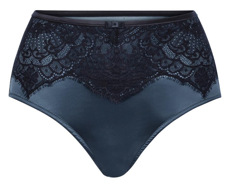 AMOENA MARILYN TAILLESLIP HOOG ZWART BLAUW