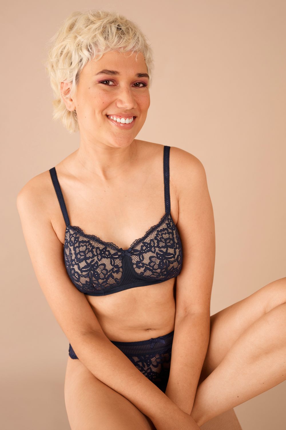 AMOENA KYRA PROTHESE BH VOORGEVORMD DARK BLUE