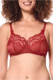 AMOENA KAROLINA PROTHESE BH VOORGEVORMD LIPSTICK RED/SAND