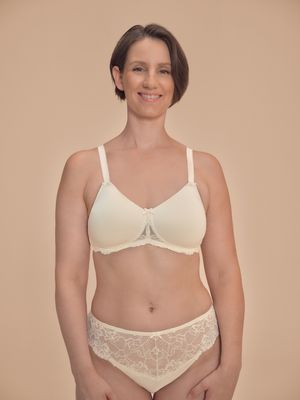 AMOENA FLORIA PROTHESE BH VOORGEVORMD OFF WHITE