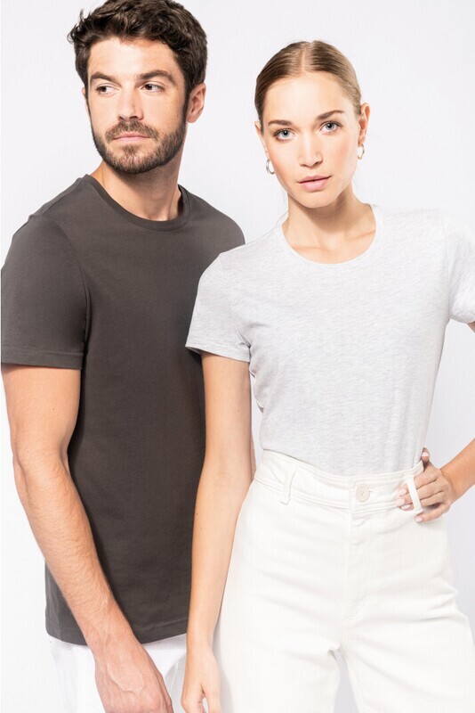 Heren t-shirt ronde hals korte mouwen - KARIBAN - 180 gr.