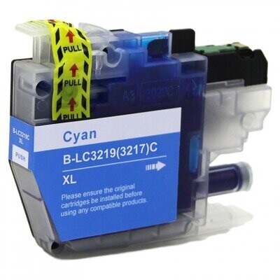 inktcartridge Brother LC-3219XL Cyaan (huismerk)