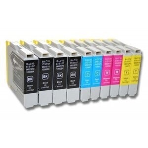 inktcartridges Brother LC-970 - LC-1000 Voordeelpakket 10 stuks (huismerk )