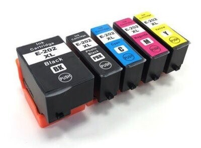 Inktcartridges Epson 202 XL set (huismerk)