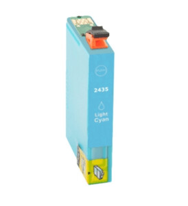 Inktcartridge Epson T-2435 (24XL) licht cyan (huismerk)